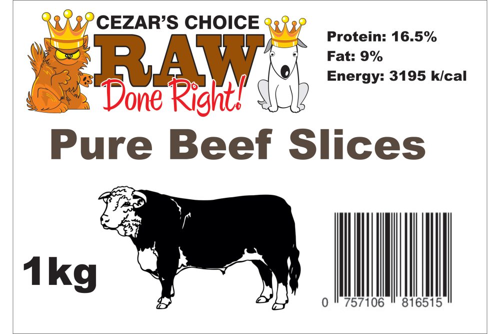 Pure Beef Slices 1kg - Image 2
