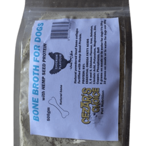 Cezar's Bone Broth with Hemp Protein 500gm