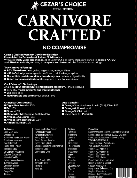 Carnivore Created Cat and Dog Food Combined - Image 2