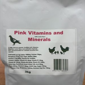 Pink Vitamin and Minerals 3kg