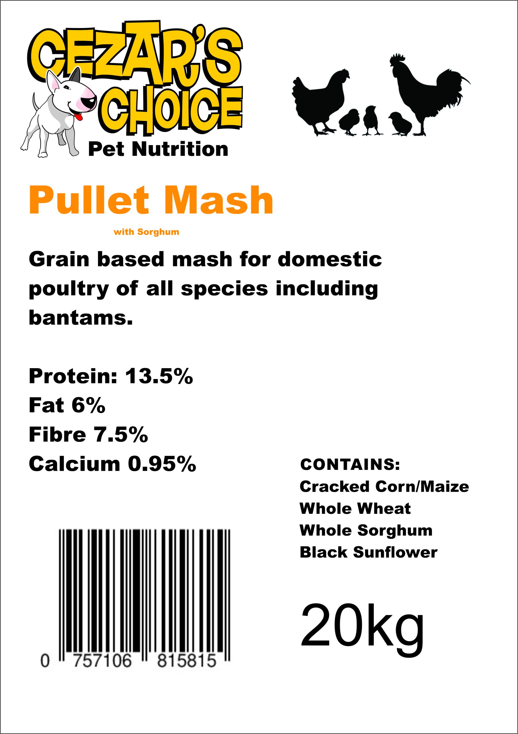 Pullet Mash 20kg - Image 2